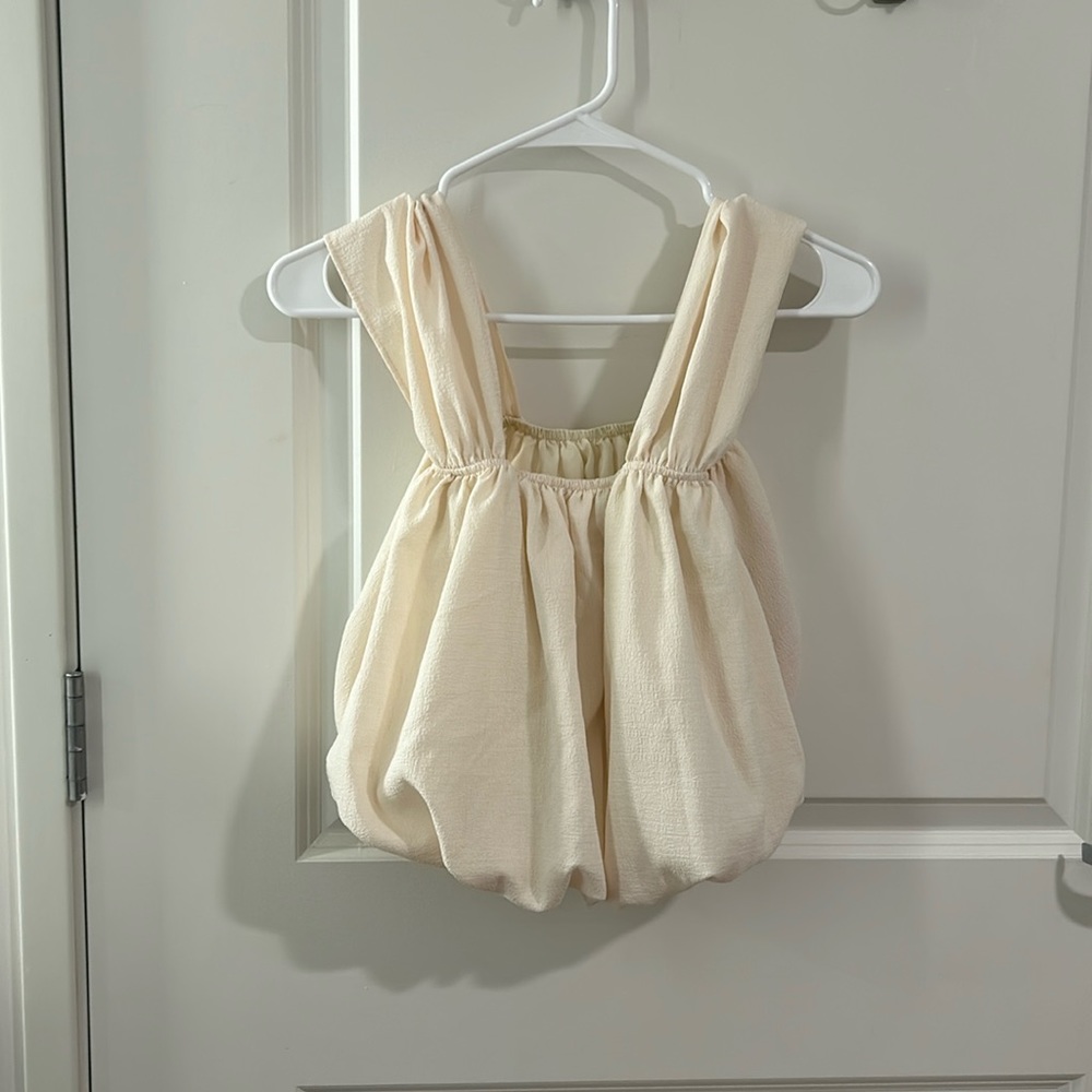 Bubble Crop top from South Korea
